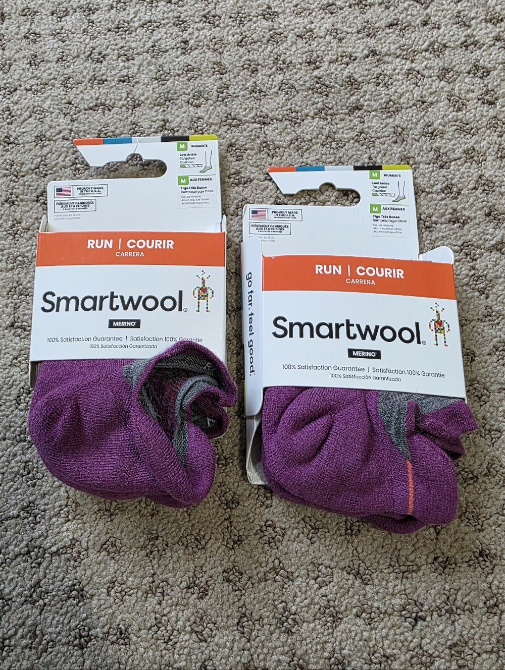 Smartwool Women's Run Merino Low Ankle Socks